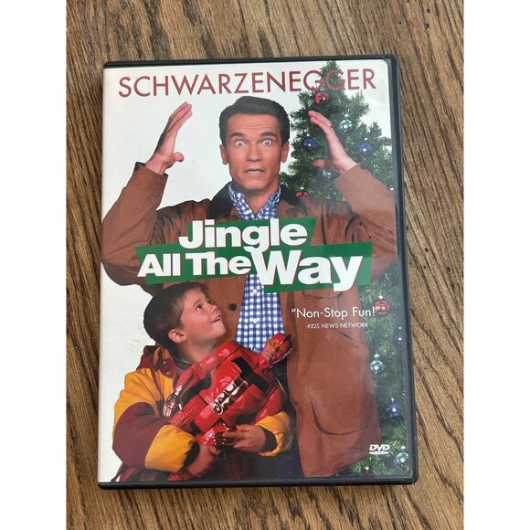 20th Century Fox Other - Jingle All The Way 1996 DVD Christmas Comedy Arnold Schwarzenegger Pre-Owned